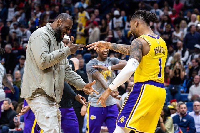 拉塞尔因伤缺战雷霆！哈姆透露其伤情湖人变阵 里夫斯继续首发