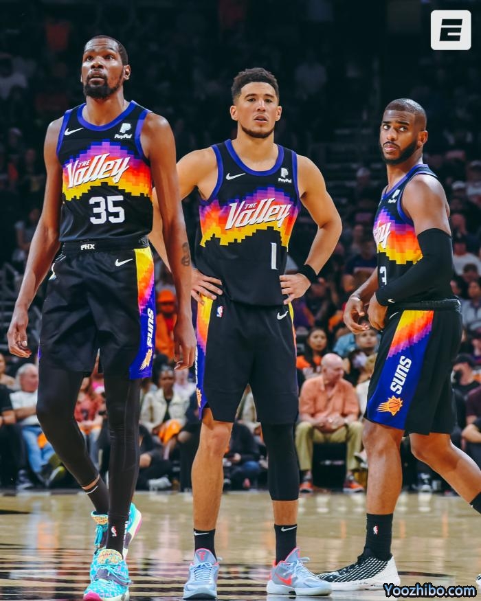 篮网官宣交易告别杜兰特！太阳宣布穿回35号 正式联手布克保罗冲冠