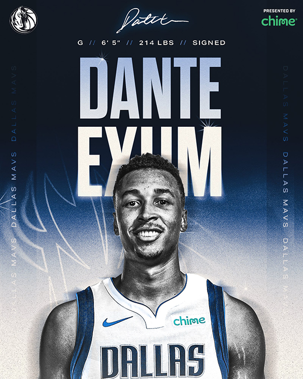 独行侠官宣签约艾克萨姆！与活塞重启博扬交易 2换2交易框架曝光