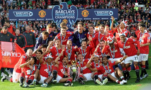 2010-11赛季曼联获得<a href=/zuqiush/yingchao/ target=_blank class=infotextkey>英超</a>冠军