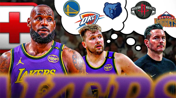 詹姆斯因伤离队回LA，恢复顺利，东契奇带伤或挑战雄鹿