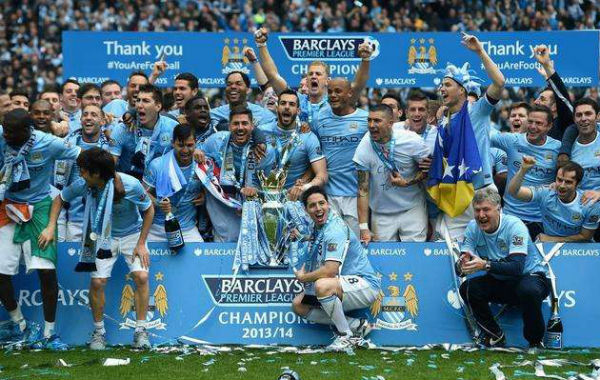 2013-14赛季曼城获得<a href=/zuqiush/yingchao/ target=_blank class=infotextkey>英超</a>冠军