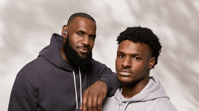 詹姆斯祝贺布朗尼入选高中明星赛 回应争议言论+再冲历史第一纪录