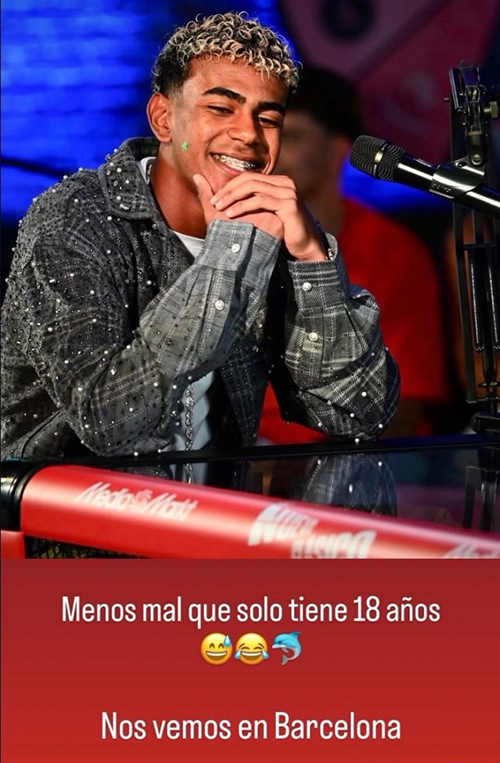 亚马尔父亲发声：还好他才18岁，<a href=/zuqiush/barcelona/ target=_blank class=infotextkey>巴萨</a>再见！