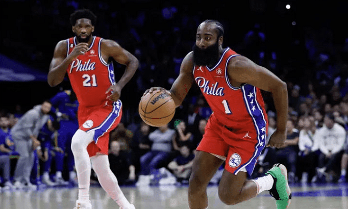 率队冲冠！本赛季哈登有多强？缺席16场，创造得分仍断层领先