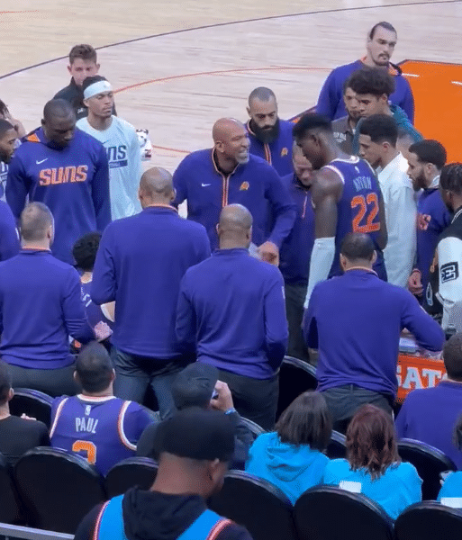 太阳内讧！艾顿又和主帅发生口角激烈争吵 布克等人都站在一旁