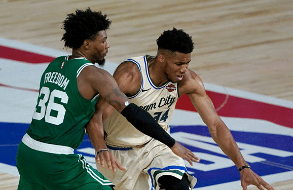 字母哥领跑最佳防守球员榜：场均31+12创生涯新高 有望包揽MVP+DPOY