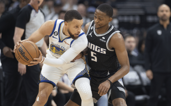 库里30+6三分难救主：末节13分错失续命三分 惜败国王错失G1