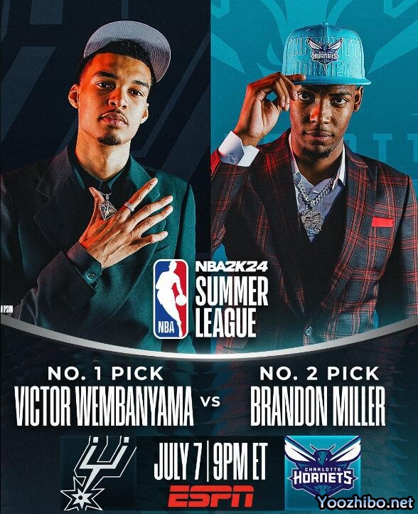 2023-24赛季NBA夏季联赛直播时间安排一览