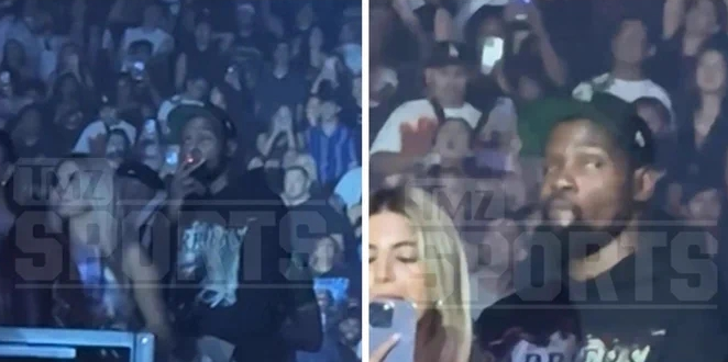 杜兰特演唱会现场抽烟曝光：坐美女身后夹烟猛吸 曾力挺联盟解禁大麻