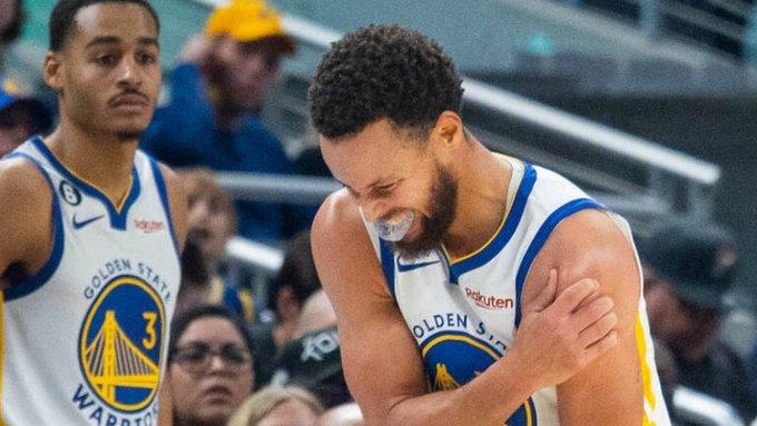 勇士惨遭重创：库里真实伤情出炉 左肩盂唇受伤至少伤停2周