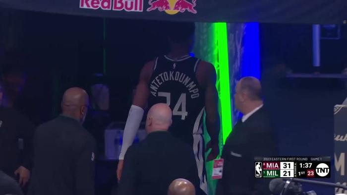 一天三大球星受伤：字母哥重摔倒地受伤退赛 莫兰特或因伤缺战G2