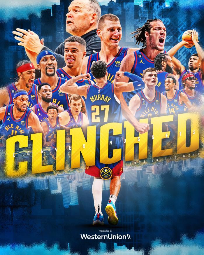 西部最新形势：湖人又躺赢重回第9 掘金提前晋级季后赛11%概率夺冠