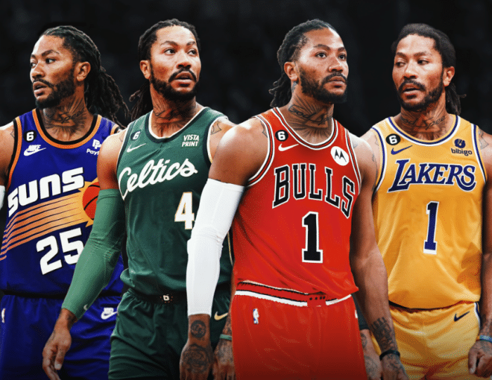 曝湖人有意引援罗斯：四队争夺太阳在列 联手詹眉或杜布才能夺冠？